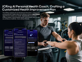 X3 JCRing AI Personal Health Coach: Smart Health Ring for Customized Wellness Plans